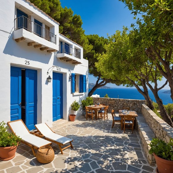 Quels sont les meilleurs endroits pour louer une maison de vacances en Grèce avec des cours de cuisine et des excursions en bateau?